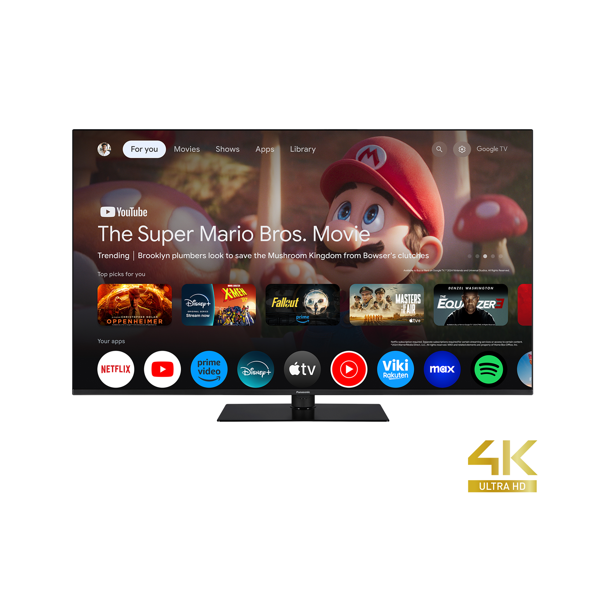 Valokuva Panasonic W70 -sarjan LED 4K Ultra HD Google TV kamerasta