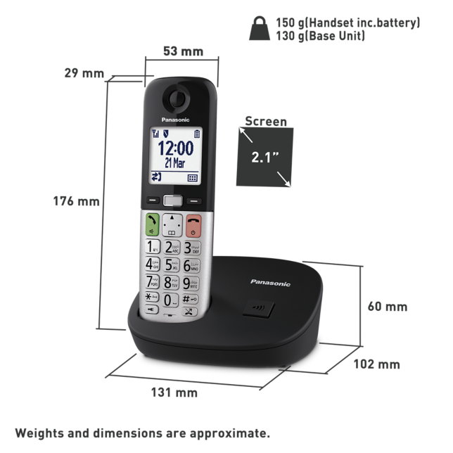 Photo of Digital Cordless Phone KX-TGU410