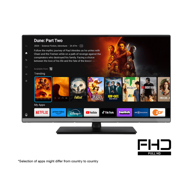 Produktabbildung Panasonic S45 Full-HD-Smart-TV Powered by TiVo