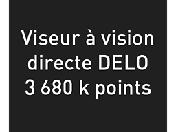 Viseur à vision directe DELO 3 680 000 points