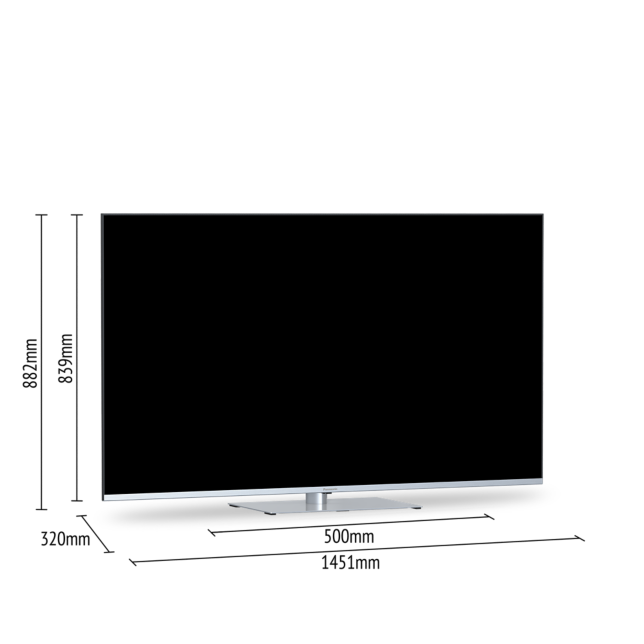 A TV-65W93AE6 65 hüvelykes, Full Array LED, 4K HDR intelligens TV fényképen