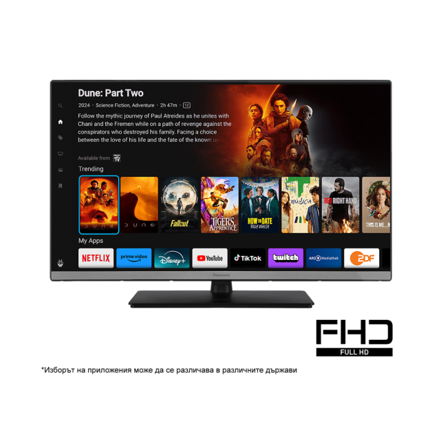 Снимка на Panasonic S45 Full HD Smart TV, захранван от TiVo