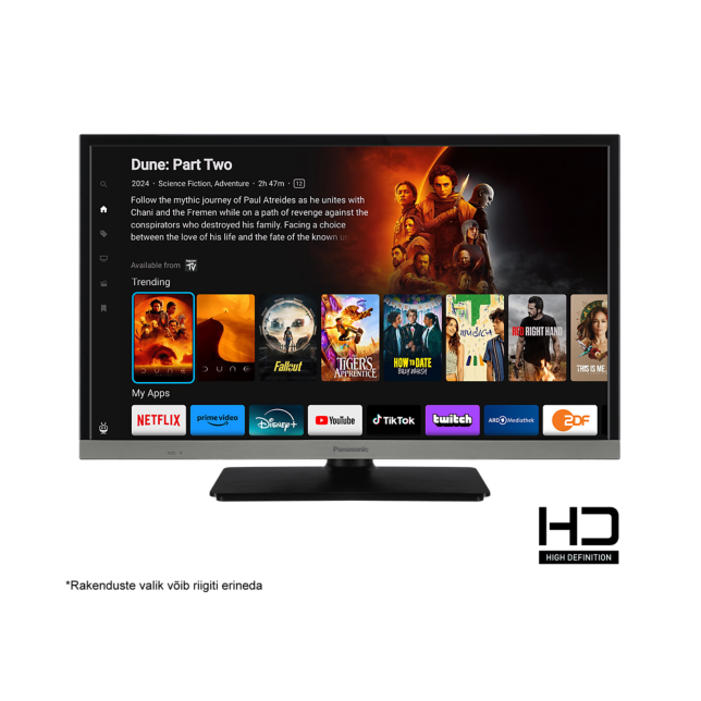 Foto Panasonicu tootesarja S40 TiVo toega HD nutiteler