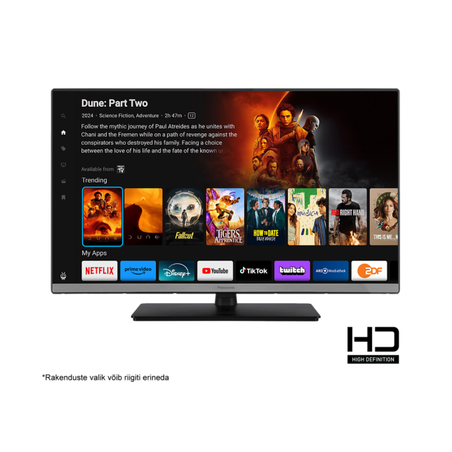 Foto Panasonicu tootesarja S40 TiVo toega HD nutiteler