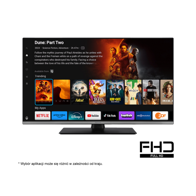 Zdjęcie Telewizor Smart TV Panasonic S45 o rozdzielczości Full HD z technologią TiVo