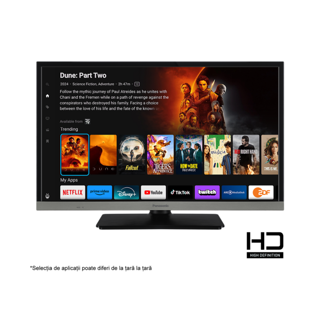 Fotografie cu Televizor inteligent Panasonic S40 HD cu TiVo