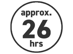 Ultralangt batteri 26 timer