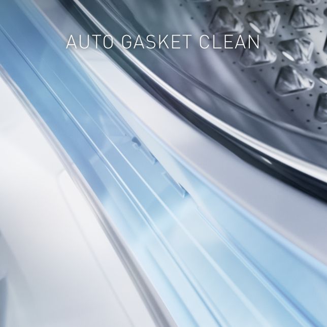 Washes Away Lint & Residue with Blue Ag+