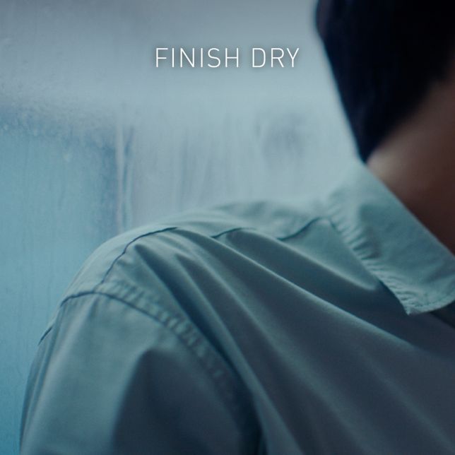Dry Partially Dried Clothes During Bad Weather