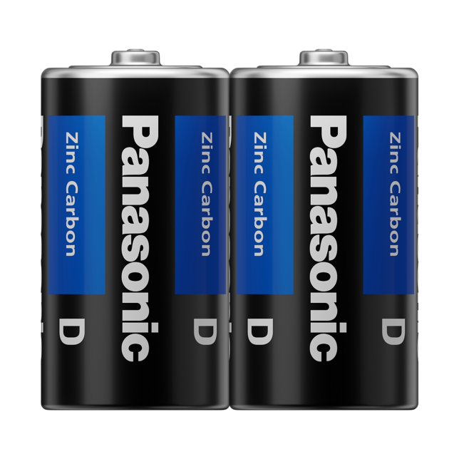 Photo of Panasonic General Purpose R20UPT/2S-P D Size 2pcs