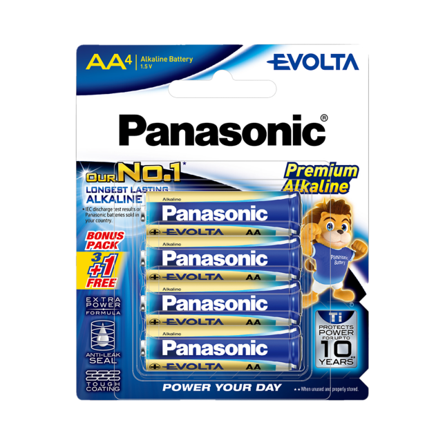 Photo of EVOLTA Batteries LR6EG 4pcs (AA size)