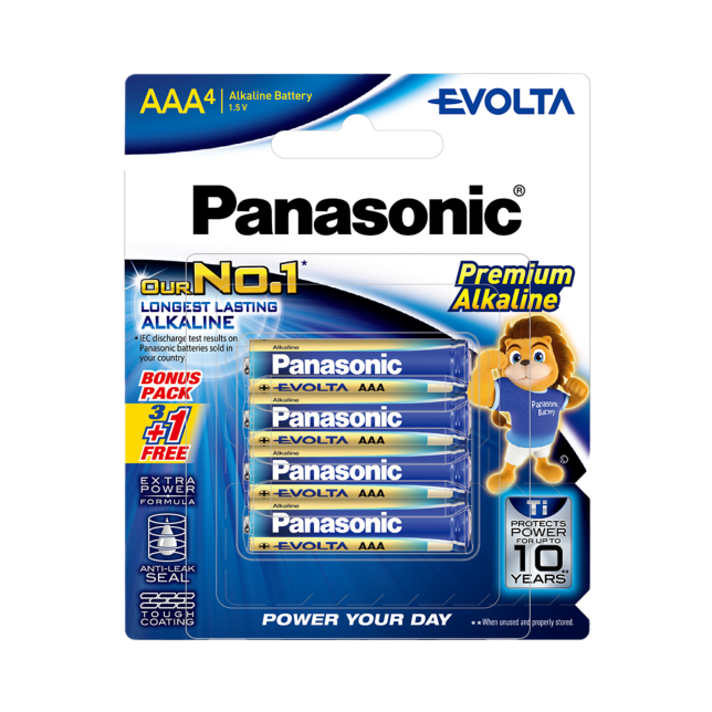Photo of EVOLTA Batteries LR03EG 4pcs (AAA size)