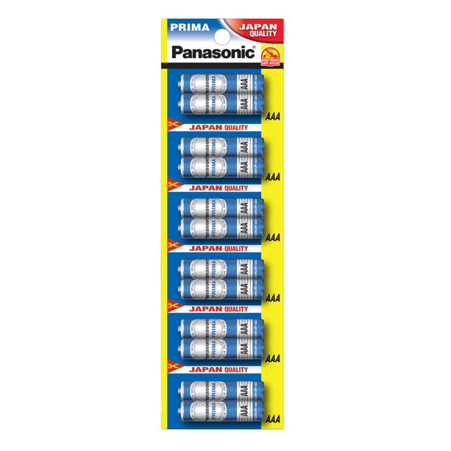 Photo of Baterai Zinc Carbon UM-4U/2B 12pcs (ukuran AAA)