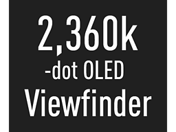 Live View Finder équivalent de 2&nbsp;360&nbsp;000 points