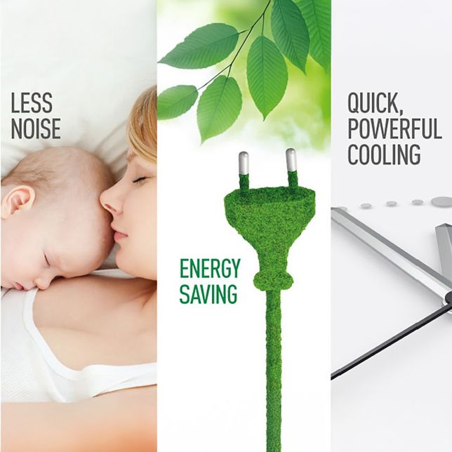 Advanced Cooling with Inverter Multi-Frequency 50/60Hz