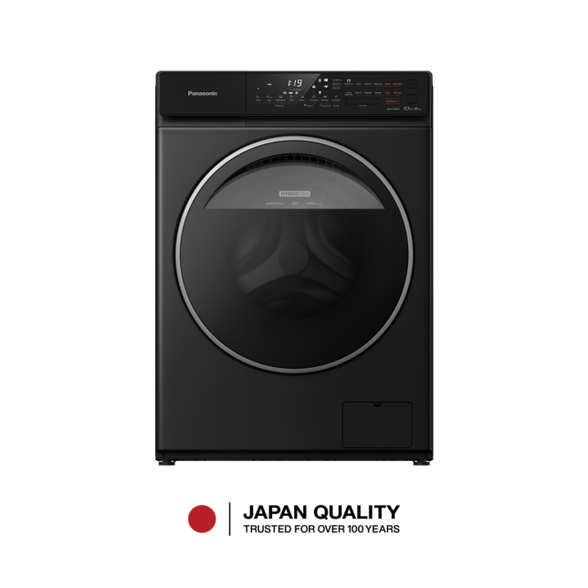 รูปของ เครื่องซัก-อบผ้าฝาหน้า 10 กก./6 กก. NA-S106FR1BT ที่อบผ้าอย่างอ่อนโยนและถูกสุขอนามัย