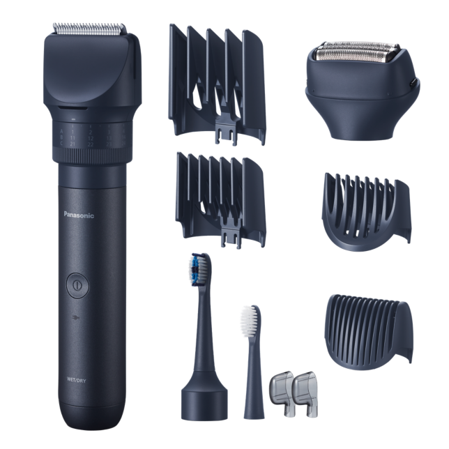 Produktabbildung XSHAPE Travel – Wasserdichter Bart-, Haar- und Körpertrimmer für Herren mit wiederaufladbarem Lithium-Ionen-Akku