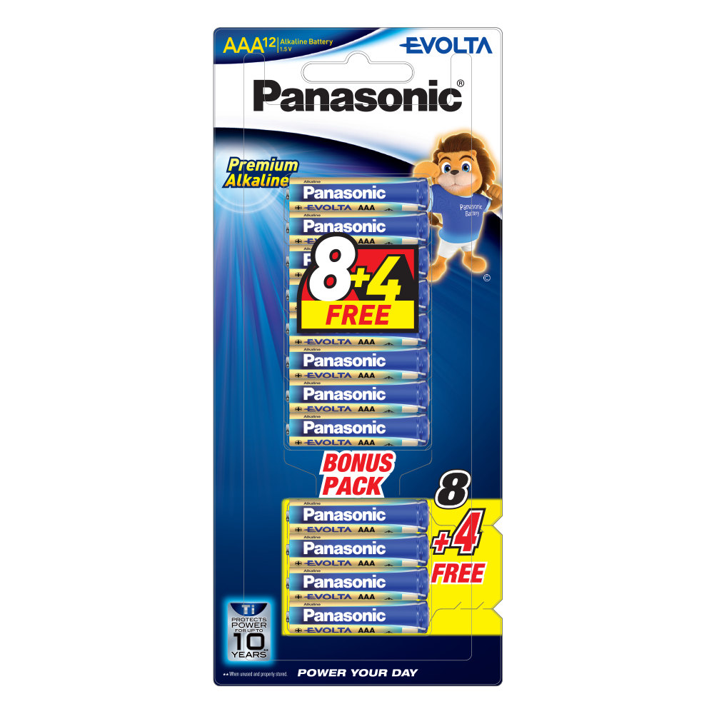 Photo of EVOLTA Batteries LR03EG 12pcs (AAA size)