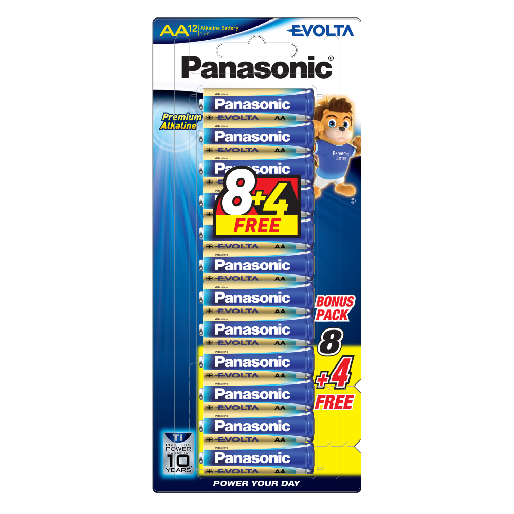 Photo of EVOLTA Batteries LR6EG 12pcs (AA size)