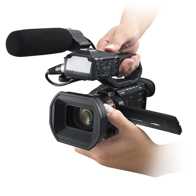 Videocámara compacta 4K 60p, diseñada para directores.