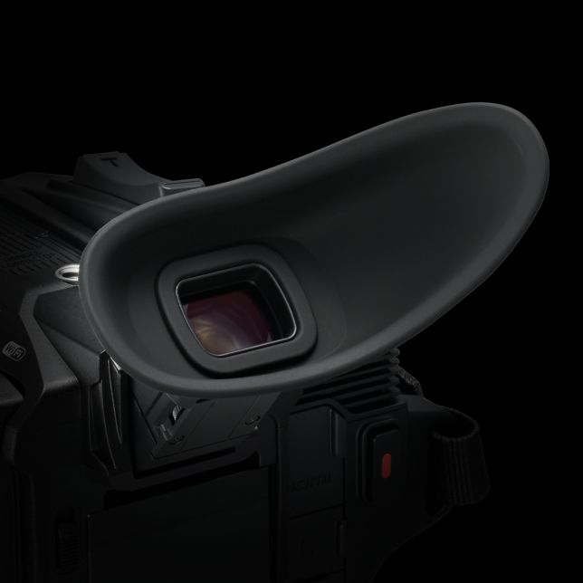 Visor inclinable con ocular