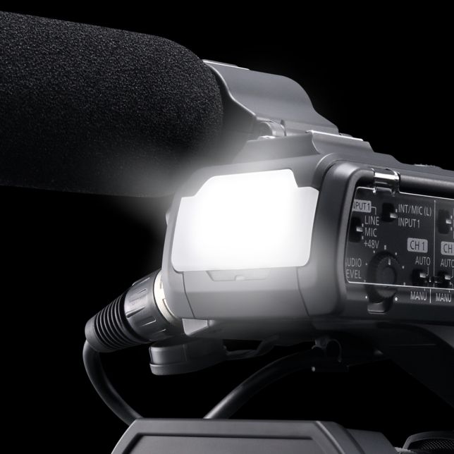 Luz de vídeo LED integrada