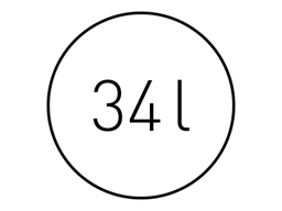 34 L