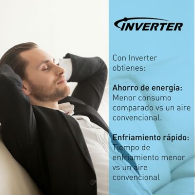 Inverter puede variar la rotación del compresor