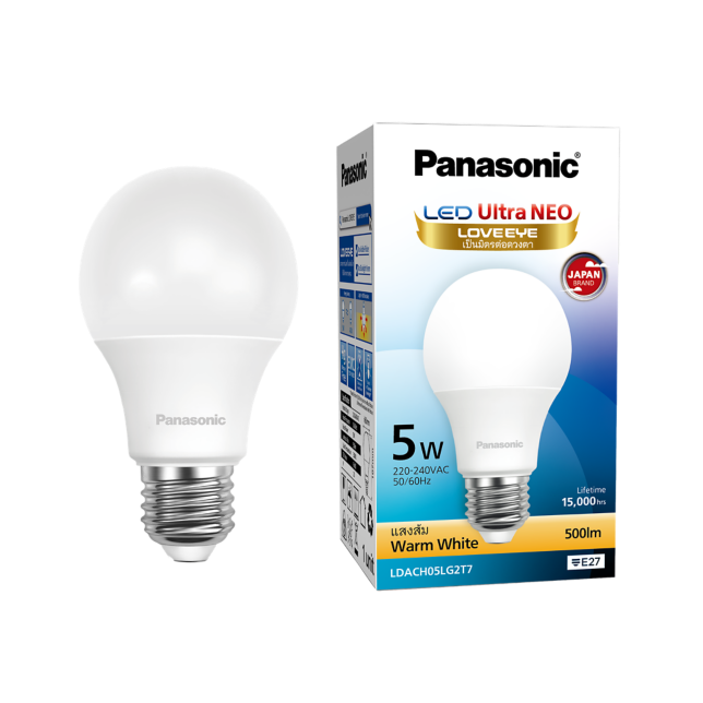 รูปของ หลอดไฟ LED Ultra NEO รุ่น LDACH05LG2T7
