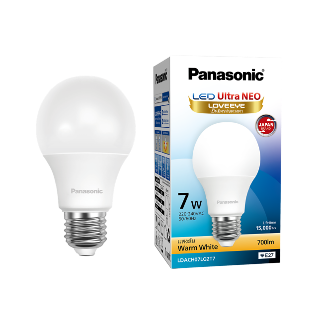 รูปของ หลอดไฟ LED Ultra NEO รุ่น LDACH07LG2T7