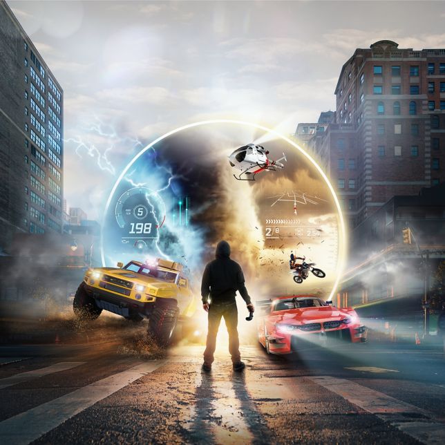 Suuri näyttö, uskomaton nopeus, tarkkuus ja selkeys jokaiseen peliin