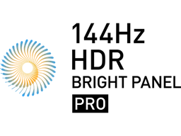 Panou HDR Bright de 144 Hz