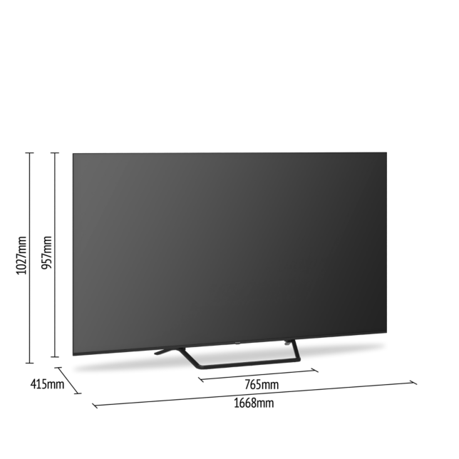 Foto van TV-75W95BEG 75 inch, mini LED, 4K HDR Smart-tv