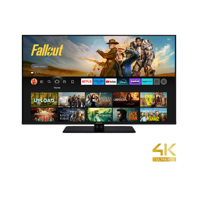 Foto Panasonicu seeria W85B 4K QLED-nutiteler koos Fire TV-ga