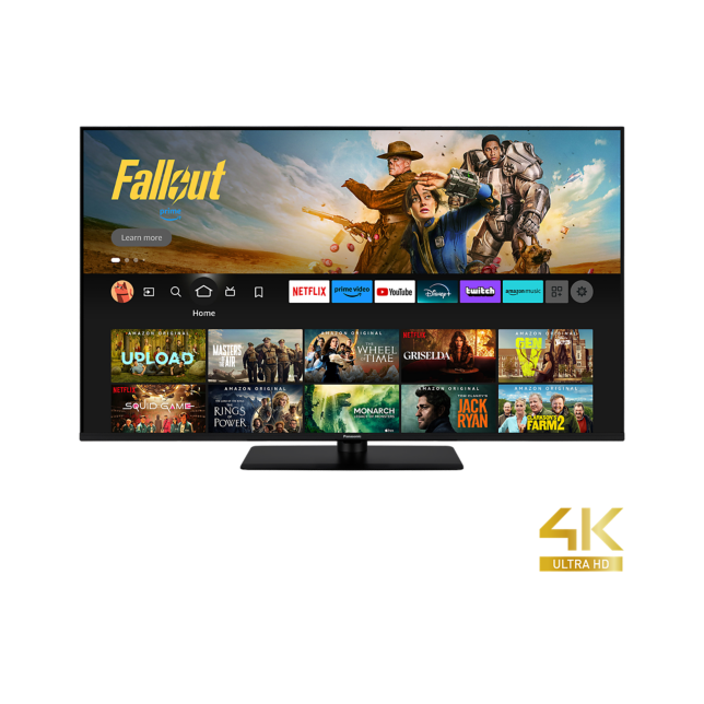 Foto van Panasonic W85B-serie 4K QLED Smart-tv met Fire TV