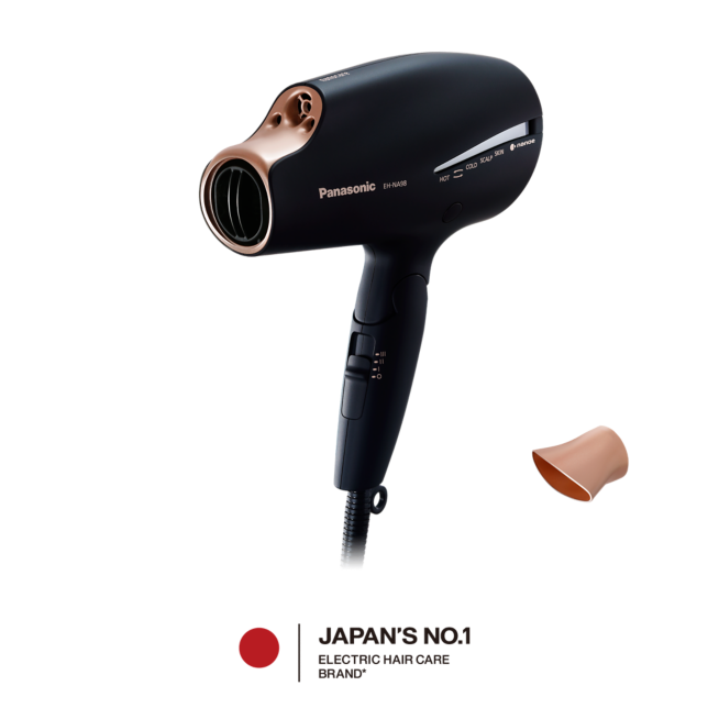 1800W Hair Dryer EH-NA98-K605 | Double Mineral |Panasonic PH
