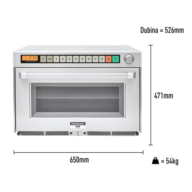 Fotografija NE-1880EUG profesionalna mikrovalna pećnica gurmanske klase