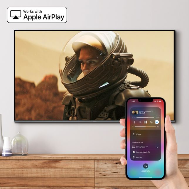 觀看、聆聽、分享。AirPlay 全都可讓您做到。