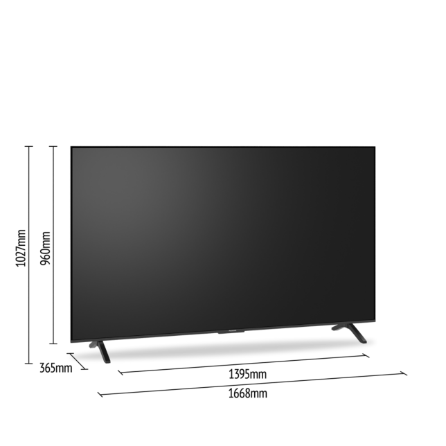 TN-75W80BGT 75 英吋、LED、4K HDR 智慧顯示器商品圖