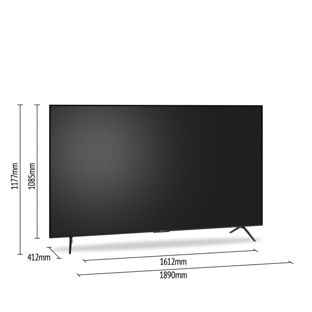 TN-85W80BGT 85 英吋、LED、4K HDR 智慧顯示器商品圖