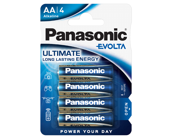 Evolta сілтілі батареялары фотосуреті