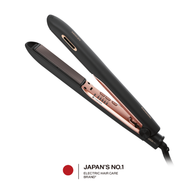 Photo of nanocare Hair Straightener EH-HS9B nanoe™ & Advanced Smooth Ceramic Plate