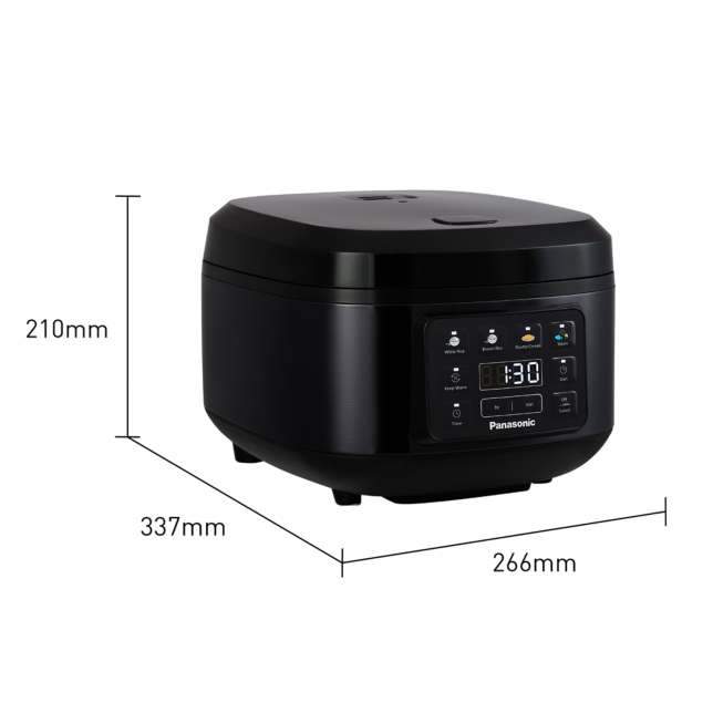 Photo de Cuiseur à riz et cuiseur vapeur de 1,5 litre (8 tasses) avec 4 programmes automatiques