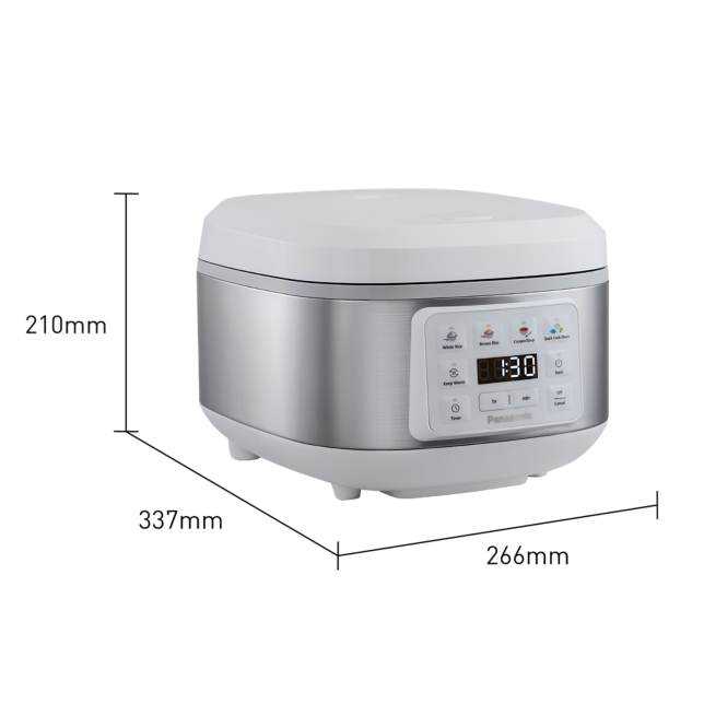A 1,5 literes (8 csésze) rizsfőző és pároló 4 automatikus programmal fényképen