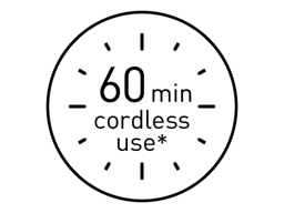 Do 60 minut brezžične uporabe