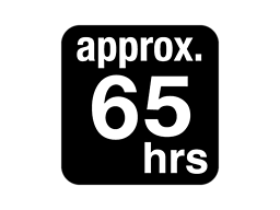 65 horas de reproducción