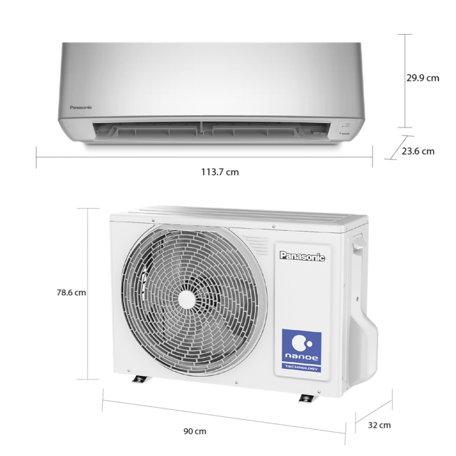 Foto de Aire Acondicionado Inverter Premium CS-SU28BKV