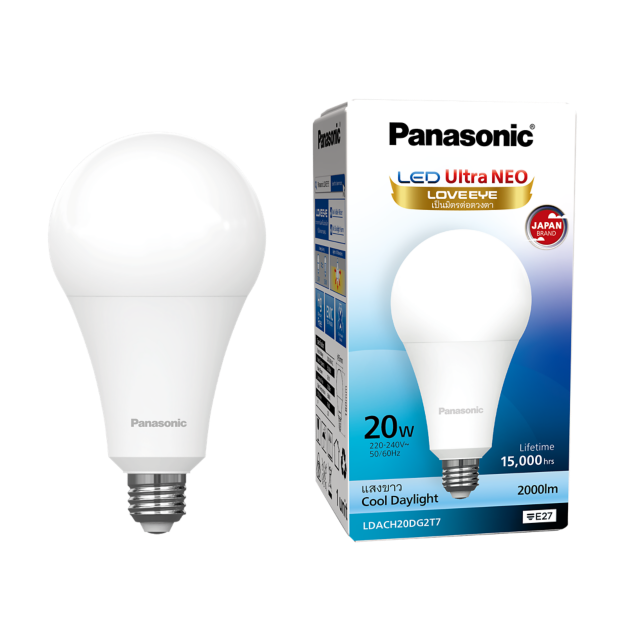 รูปของ หลอดไฟ LED Ultra NEO รุ่น LDACH20DG2T7