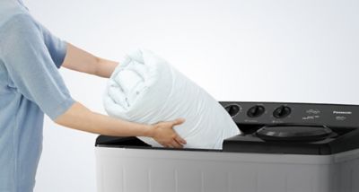 Flexibly Wash & Spin Bigger Loads