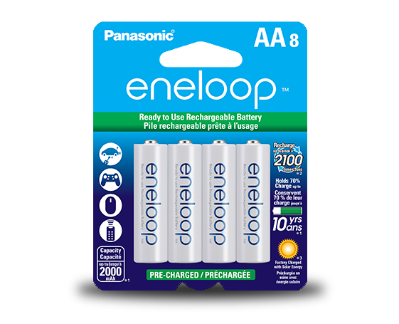 Photo of eneloop™ Batteries - BK3MCCA8BA